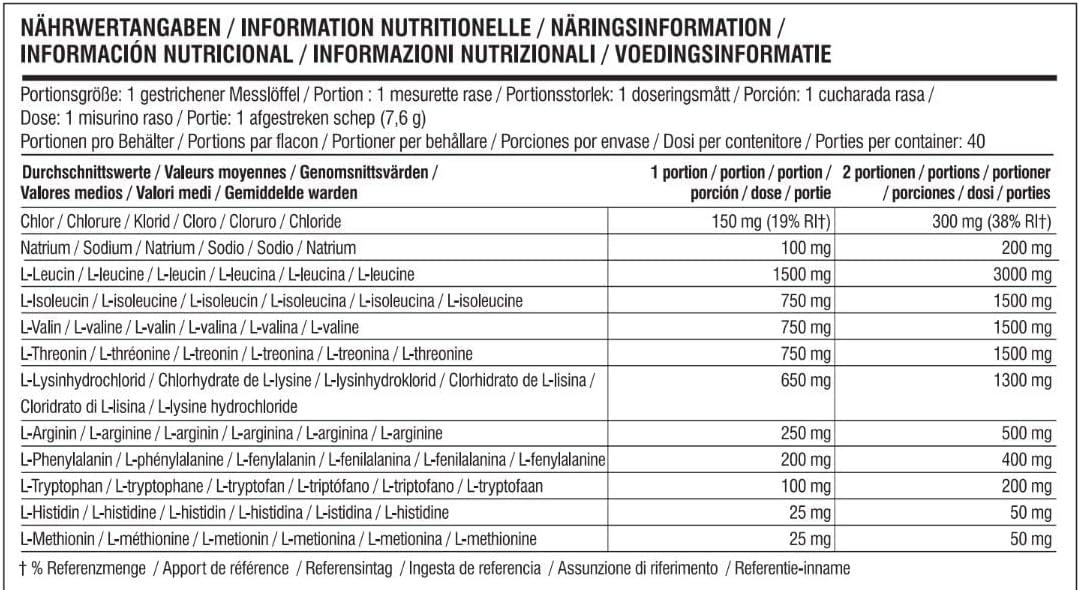 imageXTEND EAAs 40 portions pour lhydratation et la performance physique Hydrate rpare rcupre 9 acides amins essentiels lectrolytes ajouts Fruits dtApple and Raspberry