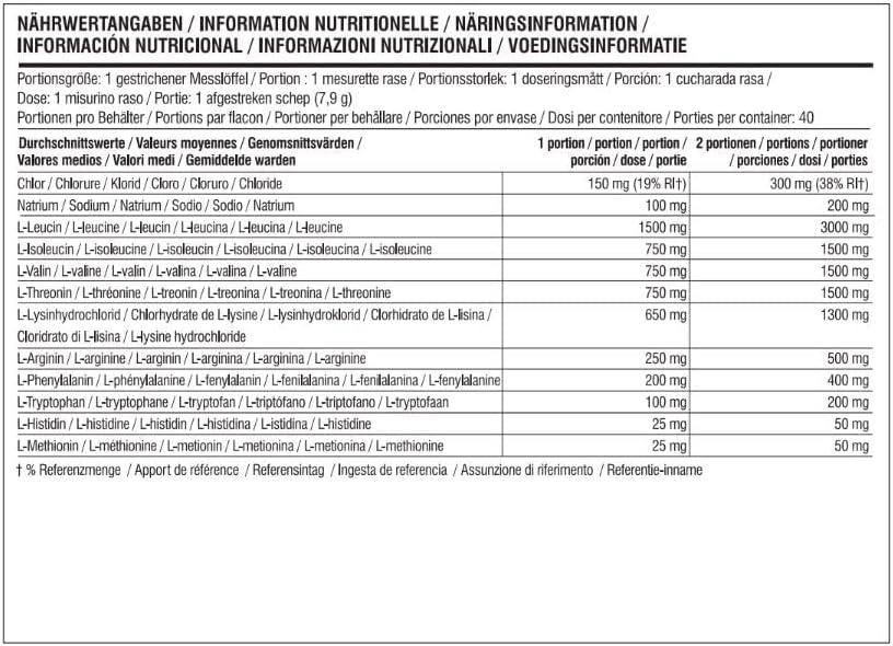 imageXTEND EAAs 40 portions pour lhydratation et la performance physique Hydrate rpare rcupre 9 acides amins essentiels lectrolytes ajouts Fruits dtTropical