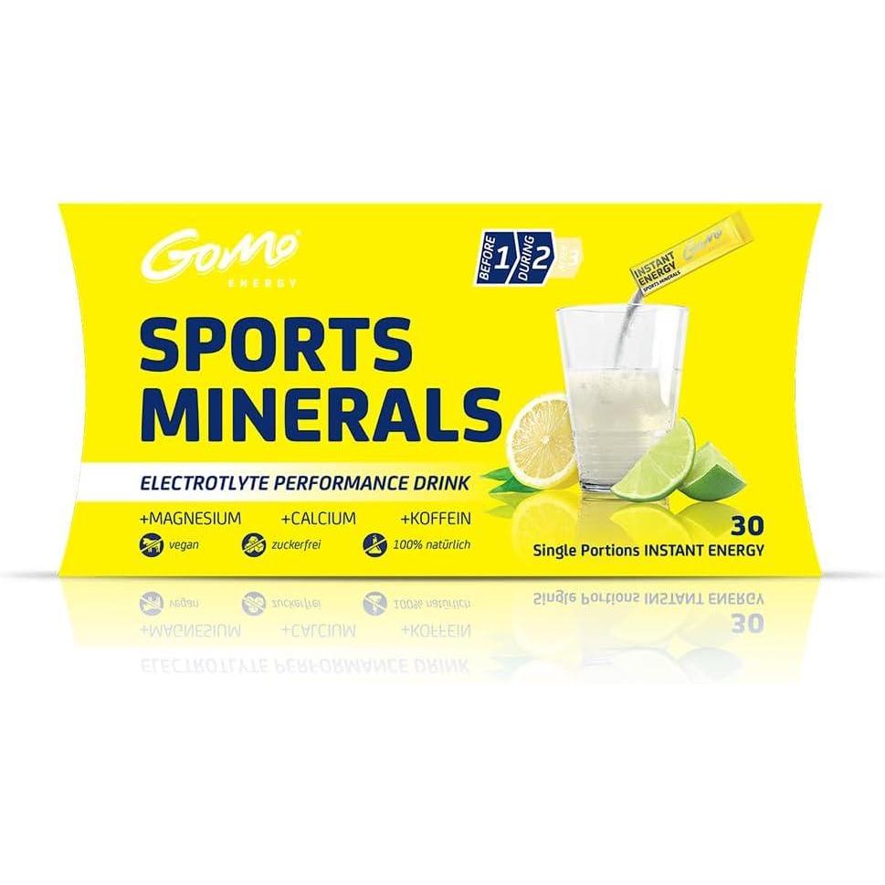 imageGoMo ENERGY Boisson de vitalit 100 naturelle sans sucre Stimulation physique et mentale Plus dnergie et de concentration Vgane hypocalorique dulcore avec stevia SOUR APPLE 30 portionsSports Minerals