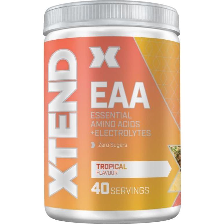 imageXTEND EAAs 40 portions pour lhydratation et la performance physique Hydrate rpare rcupre 9 acides amins essentiels lectrolytes ajouts Fruits dtTropical