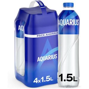 Aquarius Citron 4x1500ml (Pack 4 Bouteilles)