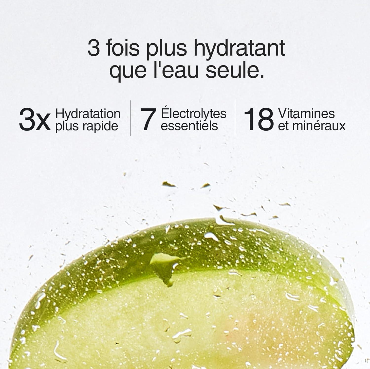 imagePhizz Electrolytes Multivitamines ampamp Comprims dhydratation 60 comprims de rhydratation effervescents 18 vitamines et minraux vitamine C vgane vgtarien et hypocalorique Pomme ampamp CassisPomme Cassis
