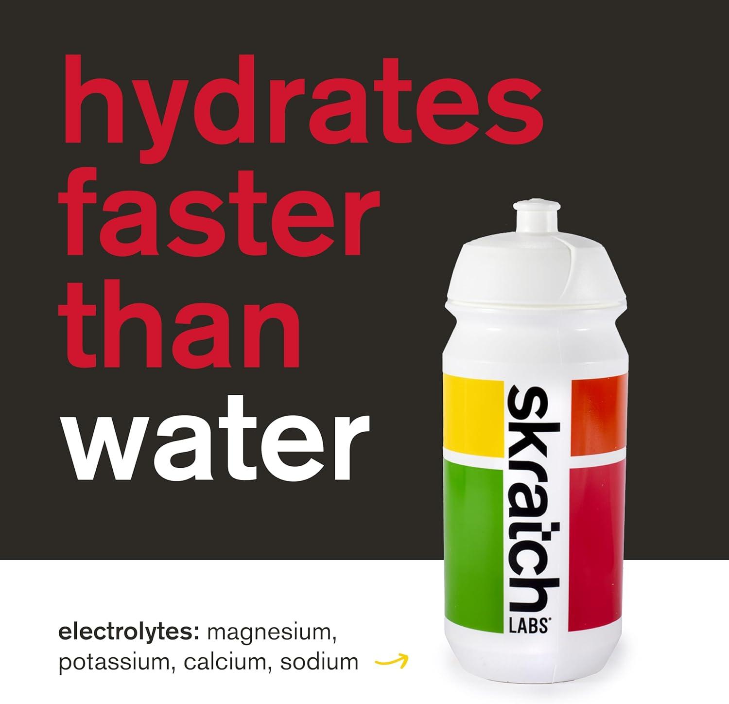 imageSKRATCH LABS Sport Hydration Drink Mix Poudre de glucides et dlectrolytes 1320g Fraise Citron Endurance Entranement Comptition Sans gluten Vegan Keto