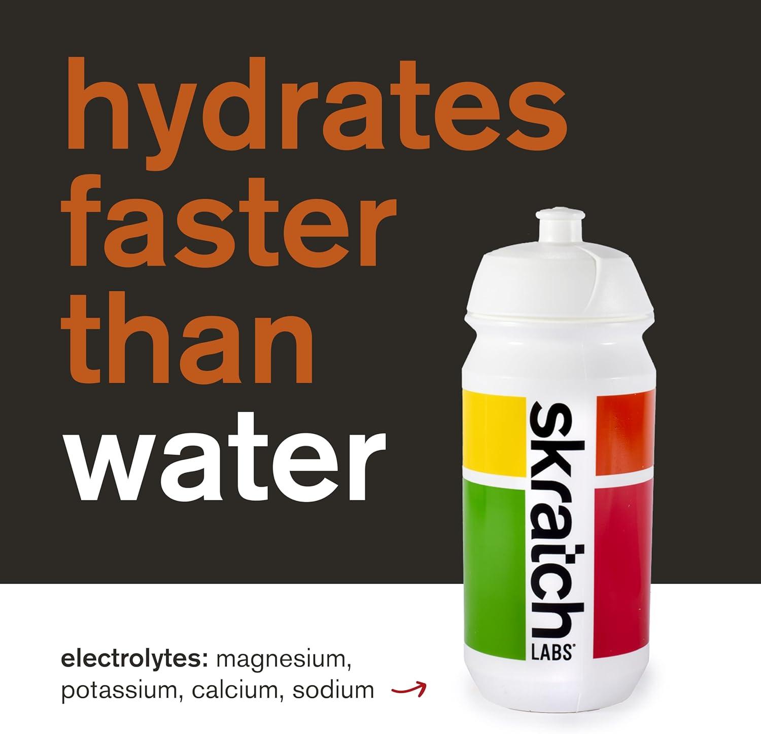 imageSKRATCH LABS Sport Hydration Drink Mix Poudre de glucides et dlectrolytes 440g Apple Cider Endurance entranement comptition Sans gluten Vegan Keto