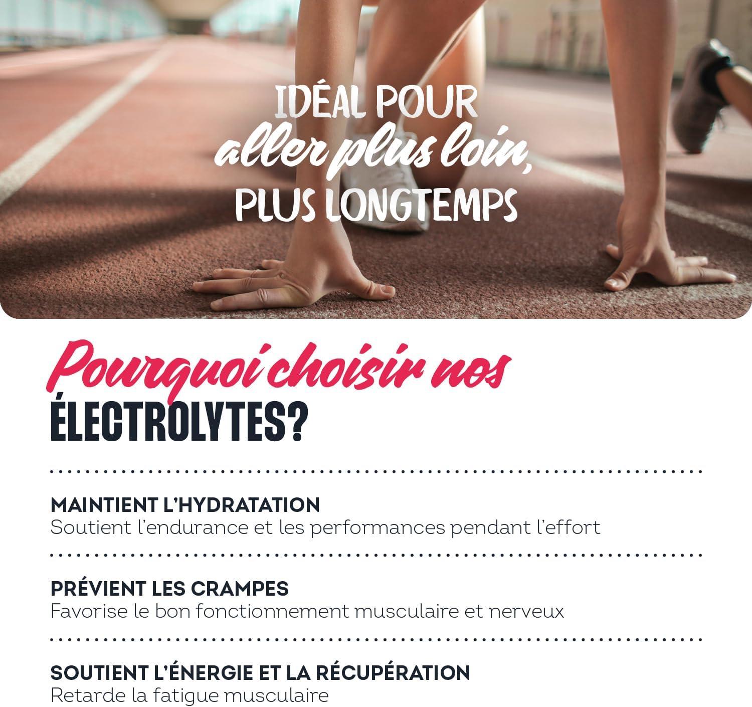 imagelectrolytes Poudre Pche Sodium Potassium Magnsium Calcium Zinc Hydratation nergie et Endurance AntiCrampes Sans dulcorants Sport 15 sachets IMPULSE NUTRITIONPche