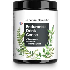 Endurance Drink Cerise – 600g de poudre isotonique – avec électrolytes et glucides – goût cerise – végane, biodisponibilité optimale – produit et contrôlé en laboratoire en Allemagne