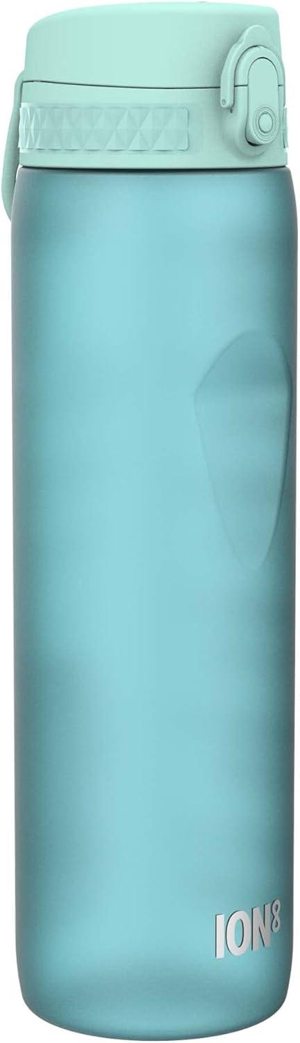 imageIon8 Gourde 1l 1000ml AntiFuite Facile Ouvrir Verrouillage Scuris Poigne de Transport Lavable en Lavevaisselle Sans BPA Idale pour le Sport et la Salle de Sport Violet ClairBleu Sonique