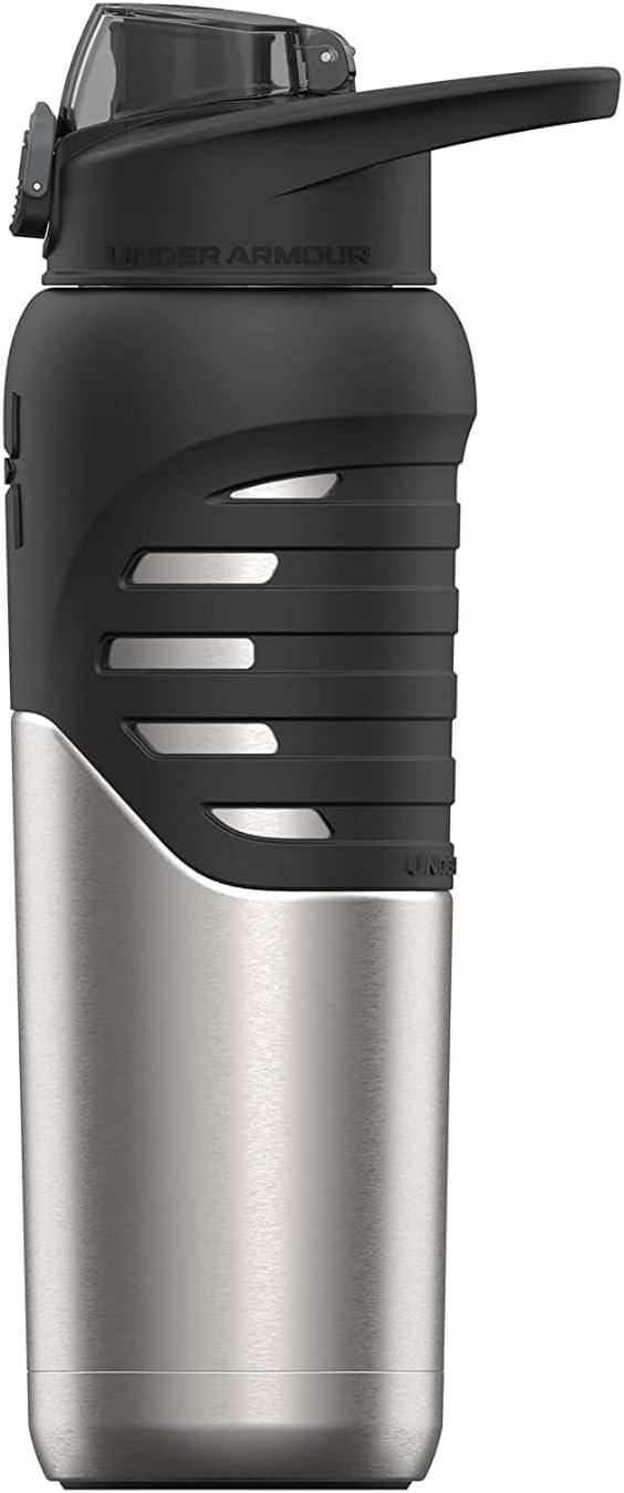 imageUnder Armour Bouteille deau en acier inoxydable de 700 ml isole mousqueton facile transporter antifuite pour enfants et adultes tous les sports salle de sportInoxysable