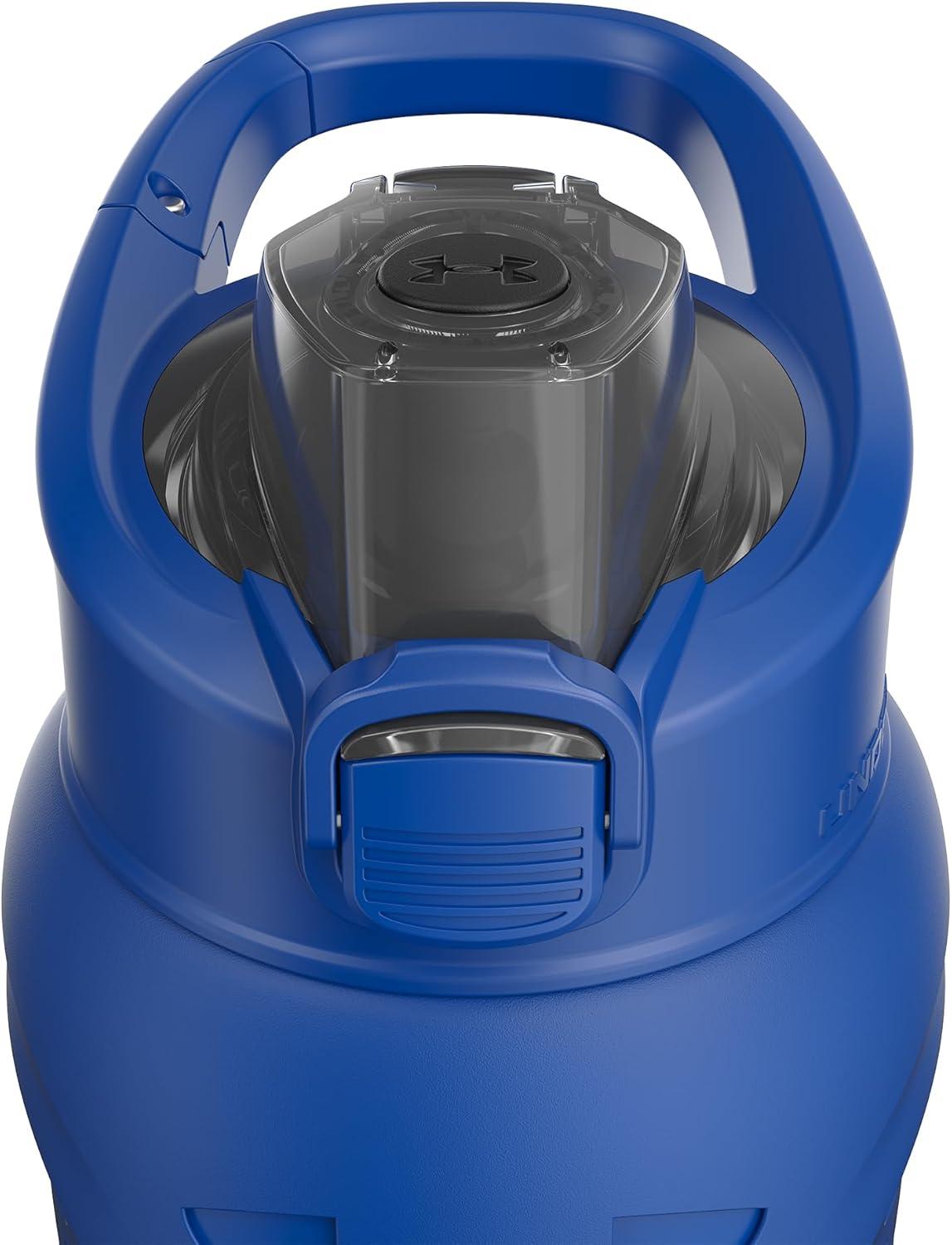 imageUnder Armour Bouteille deau en acier inoxydable de 700 ml isole mousqueton facile transporter antifuite pour enfants et adultes tous les sports salle de sportSolid Royal