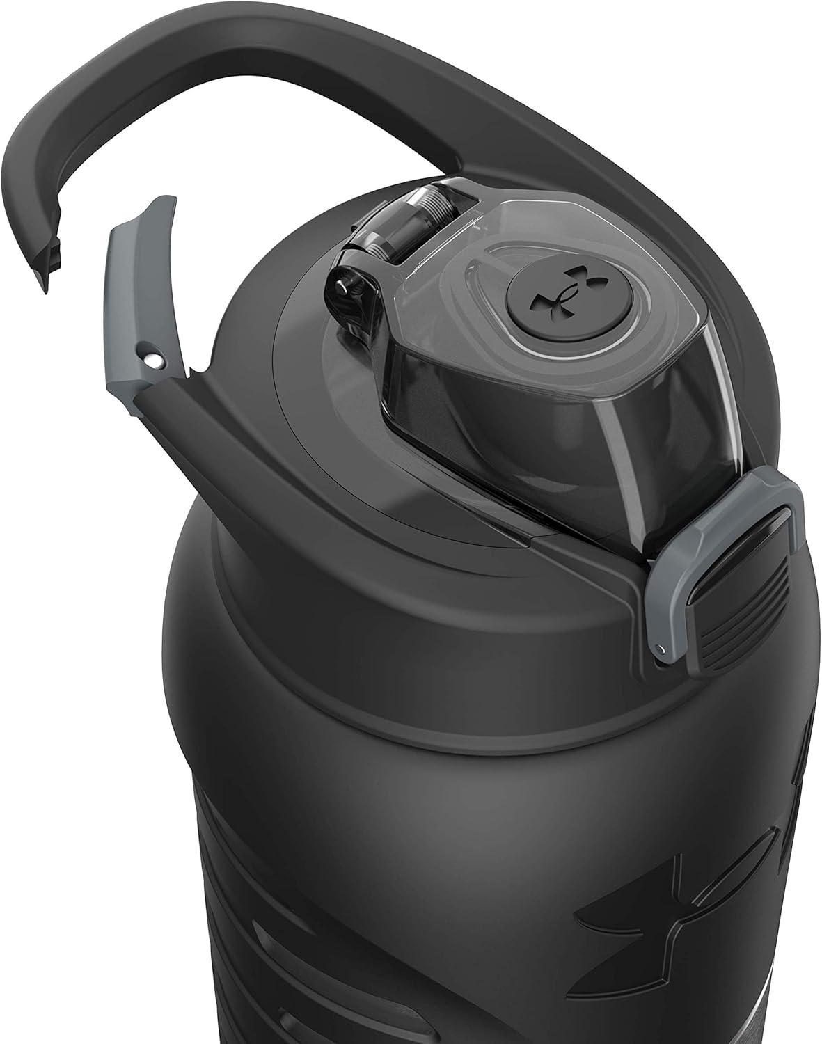 imageUnder Armour Bouteille deau en acier inoxydable de 700 ml isole mousqueton facile transporter antifuite pour enfants et adultes tous les sports salle de sportRouge