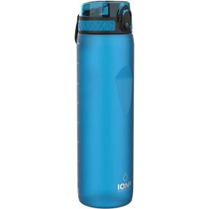 Ion8 Gourde 1l, 1000ml, Anti-Fuite, Facile à Ouvrir, Verrouillage Sécurisé, Poignée de Transport, Lavable en Lave-vaisselle, Sans BPA, Idéale pour le Sport et la Salle de Sport, Violet Clair(Bleu)