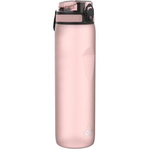 Ion8 Gourde 1l, 1000ml, Anti-Fuite, Facile à Ouvrir, Verrouillage Sécurisé, Poignée de Transport, Lavable en Lave-vaisselle, Sans BPA, Idéale pour le Sport et la Salle de Sport, Violet Clair(Rose Clair)
