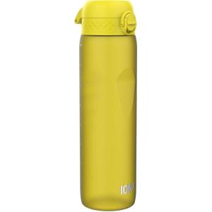 Ion8 Gourde 1l, 1000ml, Anti-Fuite, Facile à Ouvrir, Verrouillage Sécurisé, Poignée de Transport, Lavable en Lave-vaisselle, Sans BPA, Idéale pour le Sport et la Salle de Sport, Violet Clair(Jaune)