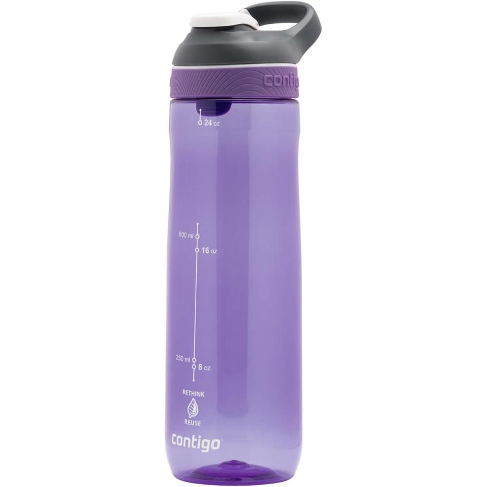 imageContigo Cortland Autoseal Gourde Grande Bouteille dEau de 720 ML sans BPA Gourde de Sport Bouteille antifuites Idale pour lcole Le Sport Le vlo la Course Pieds la randonneGrapevine