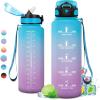 50oz-1500ml | Paille | Bleu + Lilas