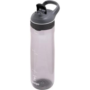 Contigo Cortland Autoseal Gourde | Grande Bouteille d’Eau de 720 ML sans BPA | Gourde de Sport | Bouteille antifuites | Idéale pour l’école, Le Sport, Le vélo, la Course à Pieds, la randonnée(Smoke)