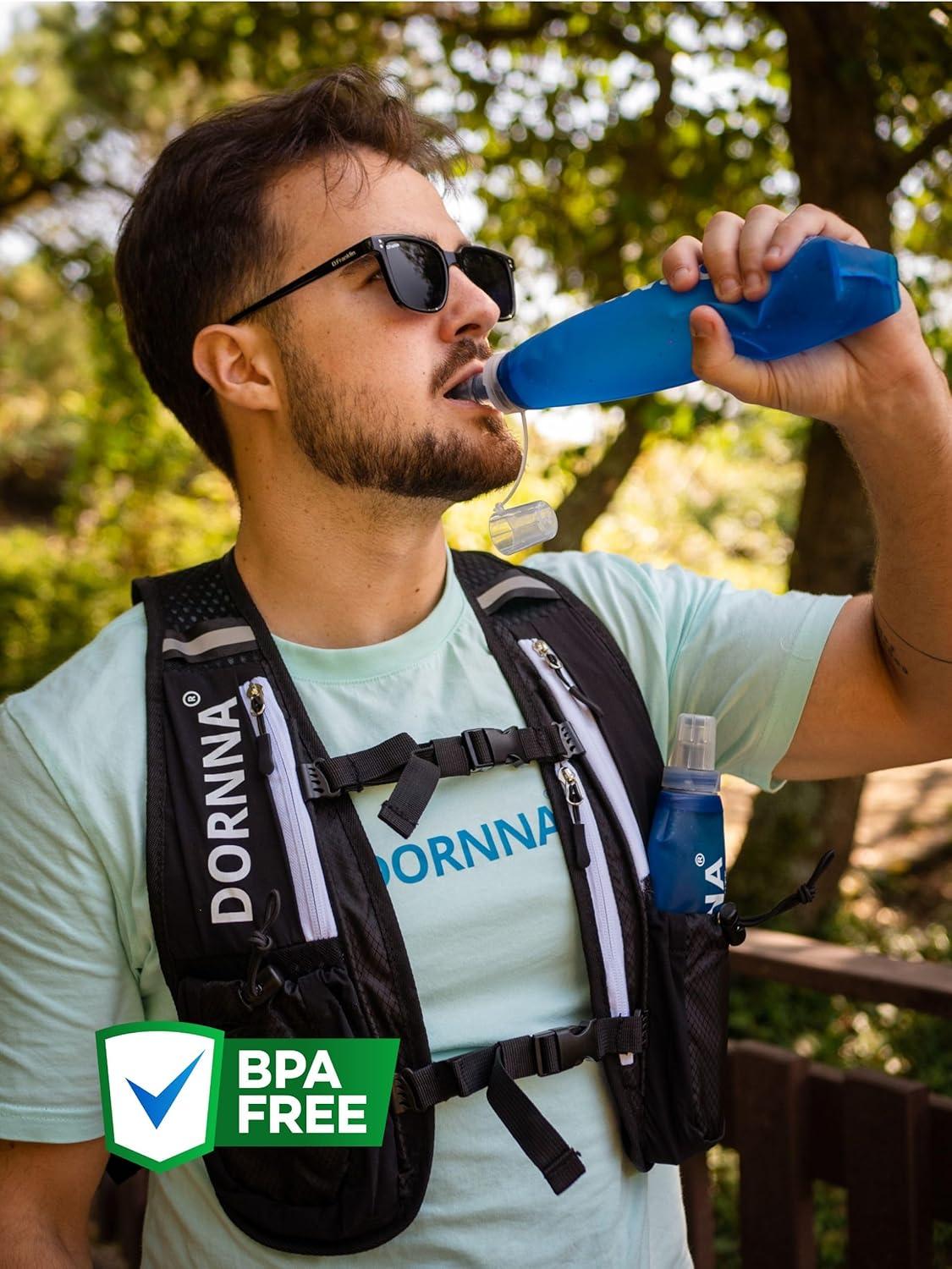 imageGourde Souple Sans BPA 2PCS Flasque Running Soft Flask Bouteille deau pour Sport Utilisation Hydratation en Extrieur 500 ML 2 pcs250 ML 2 pcs