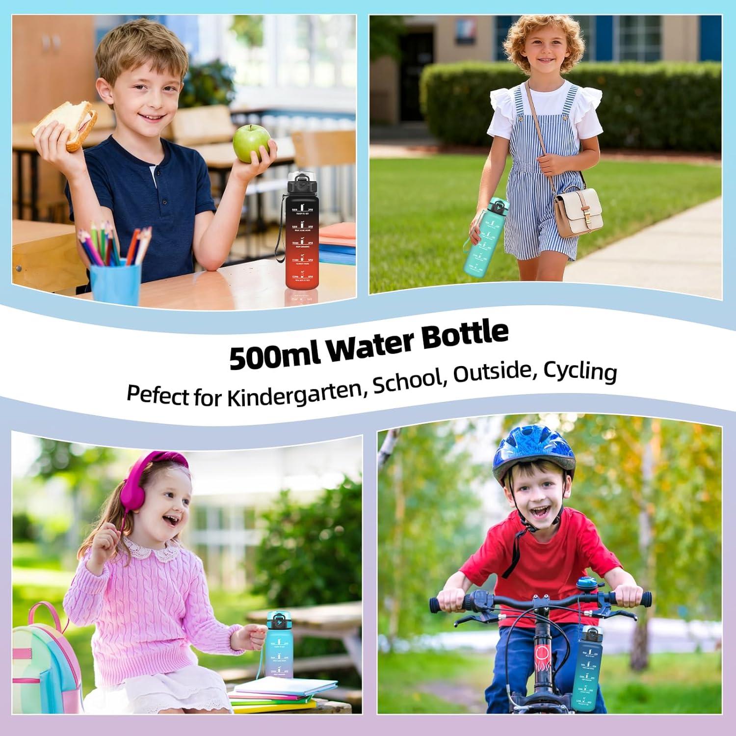 imageGrsta Gourde 1l Gourde Sport Avec Marqueur de Temps Gourdes Gradue pour 1 Journee avec Filtre Verrou de Scurit Anti Fuite Bouteille Motivationnelle pour Bureau Velo VoyageBleuviolet