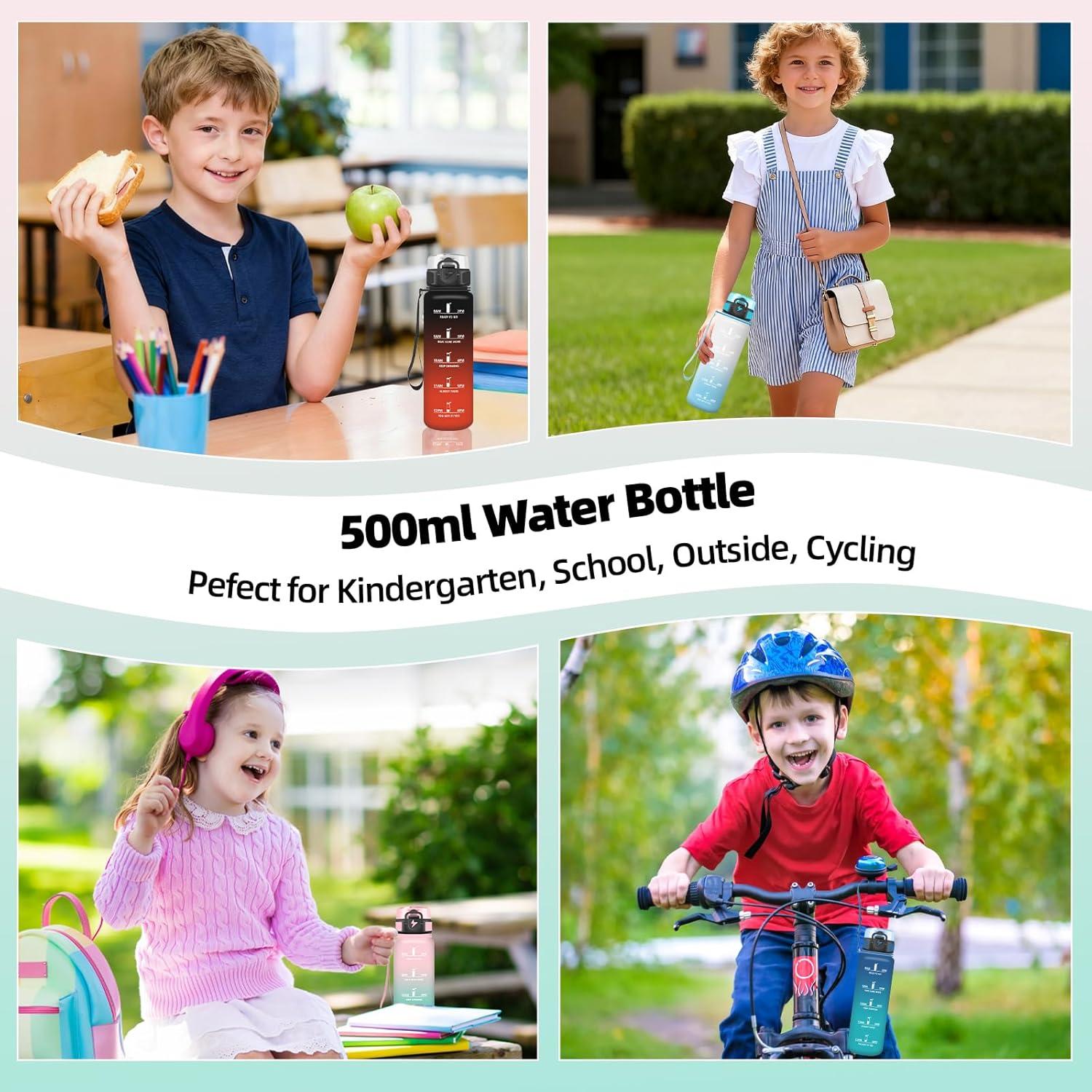 imageGrsta Gourde 1l Gourde Sport Avec Marqueur de Temps Gourdes Gradue pour 1 Journee avec Filtre Verrou de Scurit Anti Fuite Bouteille Motivationnelle pour Bureau Velo VoyageRosevert
