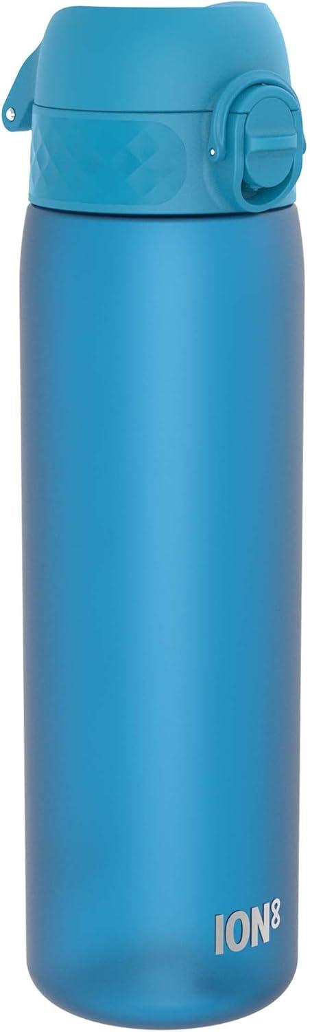 imageIon8 Gourde 500ml AntiFuite Facile Ouvrir Verrouillage Scuris Lavable en Lavevaisselle Sans BPA Poigne de Transport Sadapte aux Portegobelets Facile NettoyerBleu