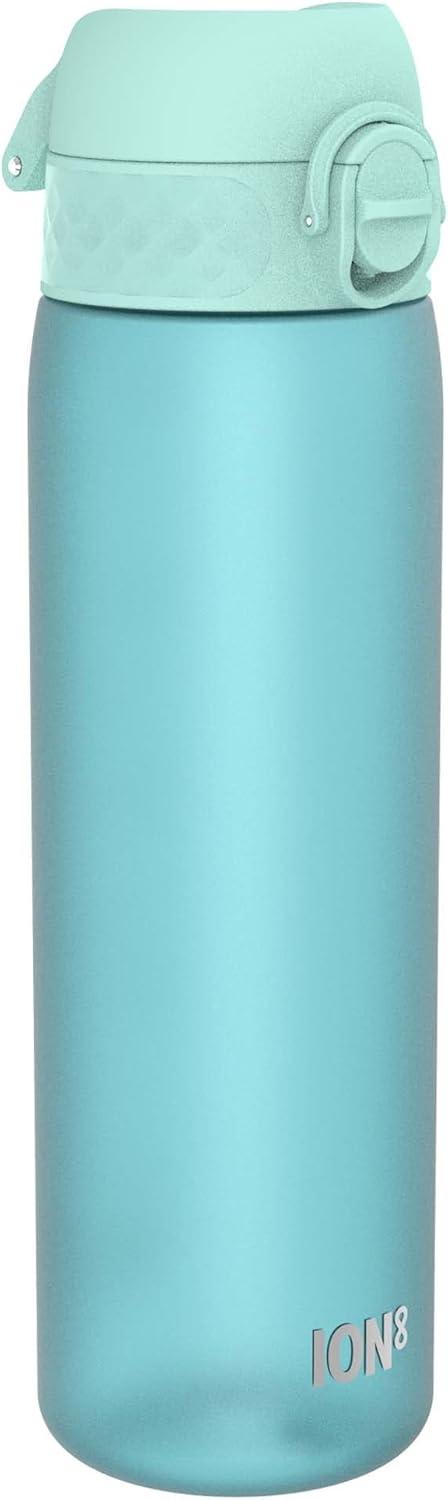 imageIon8 Gourde 500ml AntiFuite Facile Ouvrir Verrouillage Scuris Lavable en Lavevaisselle Sans BPA Poigne de Transport Sadapte aux Portegobelets Facile NettoyerBleu Sonique