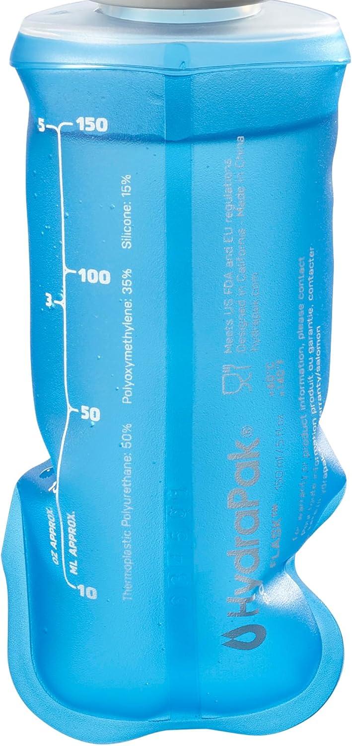 imageSalomon Soft Flask 150ml5oz 28 Gourde souple Accessoires dhydratation unisexes nergie rapidement disponible Respect de lenvironnement Valve dbit lev BleuBleu