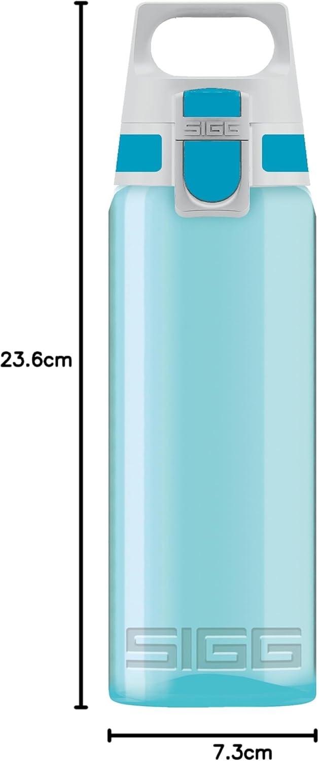 imageSigg Gourde Tritan Total Color ONE Convient Aux Boissons Gazeuses Lavage Au LaveVaisselle tanche ampamp Poids Plume Sans BPA 06L 1LAqua