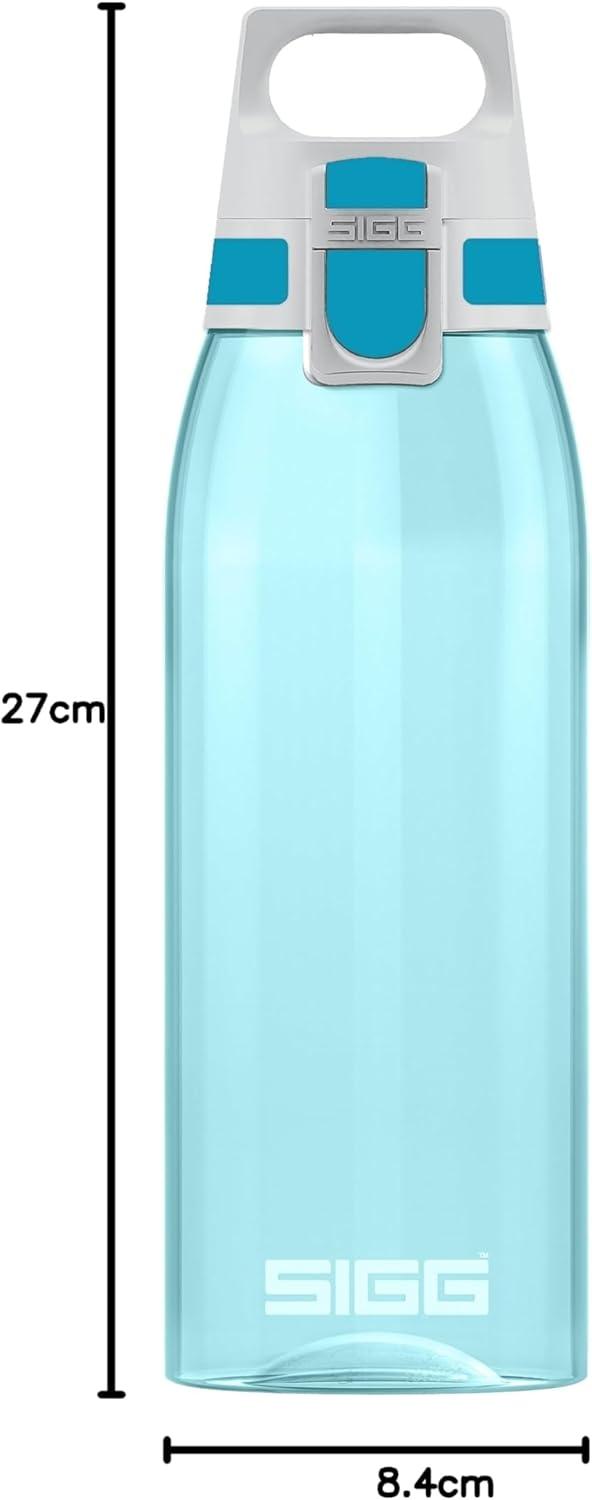 imageSigg Gourde Tritan Total Color ONE Convient Aux Boissons Gazeuses Lavage Au LaveVaisselle tanche ampamp Poids Plume Sans BPA 06L 1LAqua