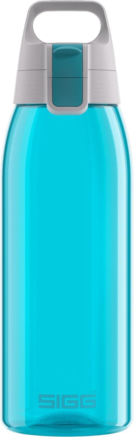 imageSigg Gourde Tritan Total Color ONE Convient Aux Boissons Gazeuses Lavage Au LaveVaisselle tanche ampamp Poids Plume Sans BPA 06L 1LAqua