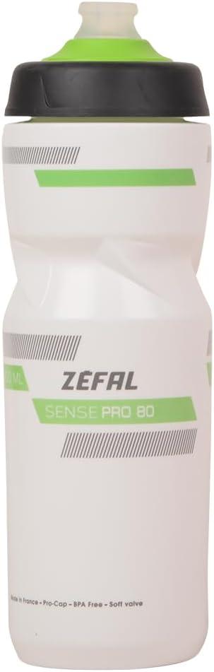 imageZEFAL Sense Pro Bidongourde eau vlosport Premium et Etanche Mixte Adulte Noir Fumbleu 650 ampamp 800 mlBlancVert