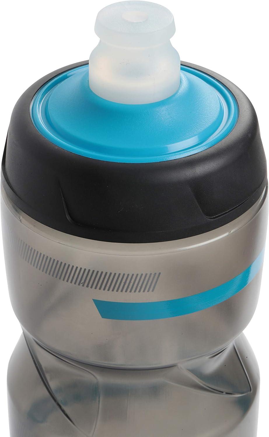 imageZEFAL Sense Pro Bidongourde eau vlosport Premium et Etanche Mixte Adulte Noir Fumbleu 650 ampamp 800 mlTransparentGris