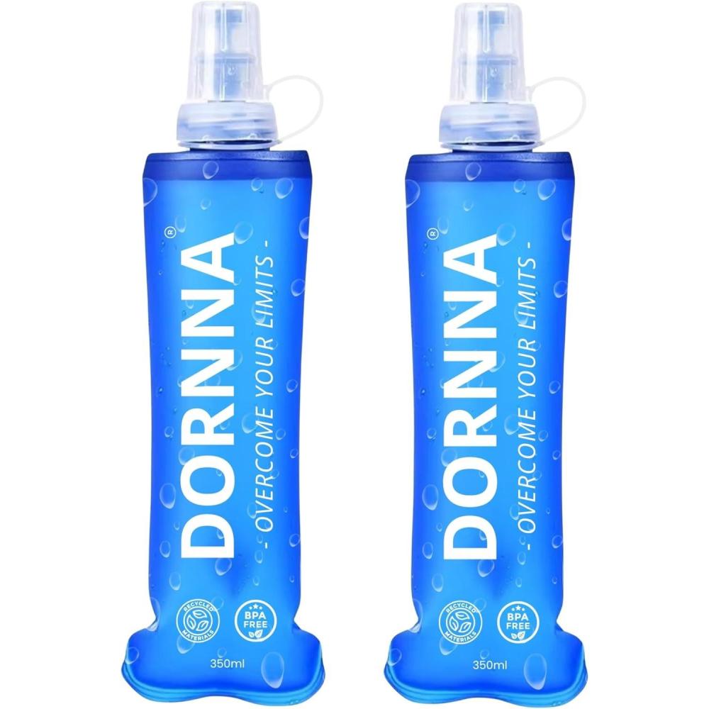 imageGourde Souple Sans BPA 2PCS Flasque Running Soft Flask Bouteille deau pour Sport Utilisation Hydratation en Extrieur 500 ML 2 pcs350 ml 2 pcs