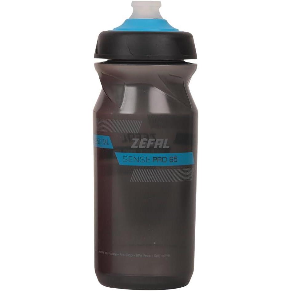 imageZEFAL Sense Pro Bidongourde eau vlosport Premium et Etanche Mixte Adulte Noir Fumbleu 650 ampamp 800 mlNoirBleu