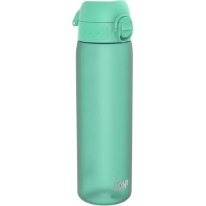 Ion8 Gourde, 500ml, Anti-Fuite, Facile à Ouvrir, Verrouillage Sécurisé, Lavable en Lave-vaisselle, Sans BPA, Poignée de Transport, S&rsquo;adapte aux Porte-gobelets, Facile à Nettoyer(Sarcelle)