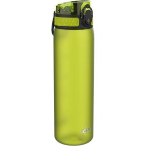 Ion8 Gourde, 500ml, Anti-Fuite, Facile à Ouvrir, Verrouillage Sécurisé, Lavable en Lave-vaisselle, Sans BPA, Poignée de Transport, S&rsquo;adapte aux Porte-gobelets, Facile à Nettoyer(Vert)