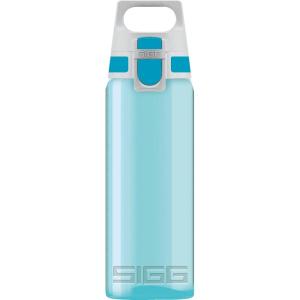 Sigg – Gourde Tritan – Total Color ONE – Convient Aux Boissons Gazeuses – Lavage Au Lave-Vaisselle – Étanche & Poids Plume – Sans BPA – 0,6L / 1L(Aqua)