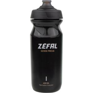 ZEFAL Sense Pro – Bidon/gourde à eau vélo/sport – Premium et Etanche, Mixte Adulte, Noir (Fumé-bleu), 650 & 800 ml(Noir)