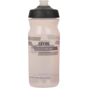 ZEFAL Sense Pro – Bidon/gourde à eau vélo/sport – Premium et Etanche, Mixte Adulte, Noir (Fumé-bleu), 650 & 800 ml(Transparent/Gris)