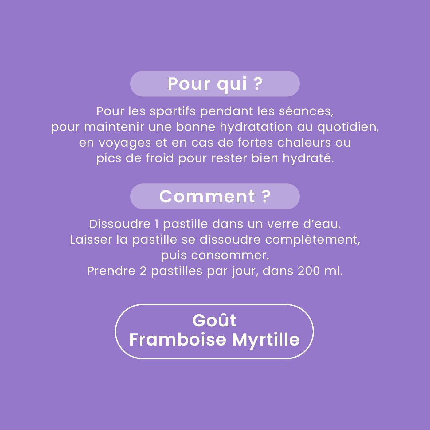 imageSantarome Bio Hydramax Booster dhydration et dnergie Optimise lhydratation Riche en lectrolytes Got Fruit de la Passion 20 pastilles effervescentes FranceHydramax Framboise Myrtille Electrolytes Hydratation 20 pastilles effervescentes
