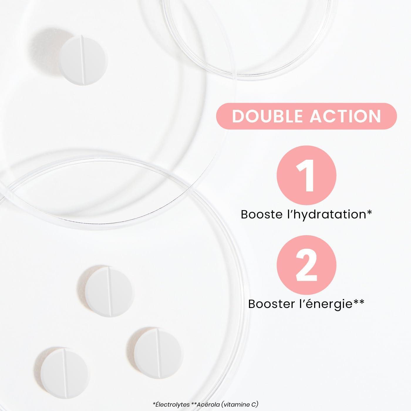 imageSantarome Bio Hydramax Booster dhydration et dnergie Optimise lhydratation Riche en lectrolytes Got Fruit de la Passion 20 pastilles effervescentes FranceHydramax Th pche Electrolytes Hydratation 20 pastilles effervescentes