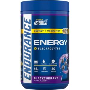 Endurance Energy Boisson en poudre riche en glucides et électrolytes Quick Energy pour sports de performance (1,5 kg – 30 portions) (cassis)(Cassis)