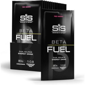 Science in Sport BETA Fuel 80 Energy Drink en poudre 15x82g Orange – Boisson isotonique en poudre avec 80g de glucides, Source d’énergie idéale pour les sportifs d’endurance(Fruits Rouges)