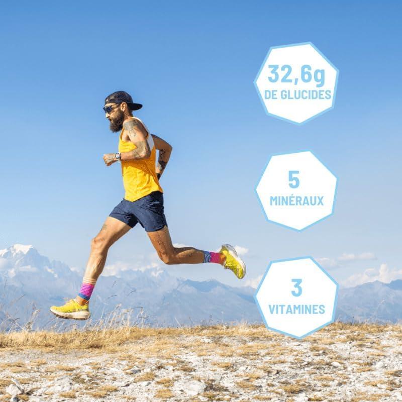 imageNutripure Boisson nergtique Long Distance Endurance Rcupration Confort Digestif Maltodextrine Fructose BCAA Vitamines lectrolytes Got Pomme 40gr x 12Neutre