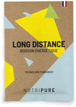 imageNutripure Boisson nergtique Long Distance Endurance Rcupration Confort Digestif Maltodextrine Fructose BCAA Vitamines lectrolytes Got Pomme 40gr x 12Neutre