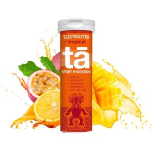 TA ENERGY – Pastilles d&rsquo;Hydratation – Sels Minéraux – Vitamines – Faibles Calories – Réduit les crampes – MADE IN FRANCE (Watermelon, Tube de 12 Pastilles)(Tropical)
