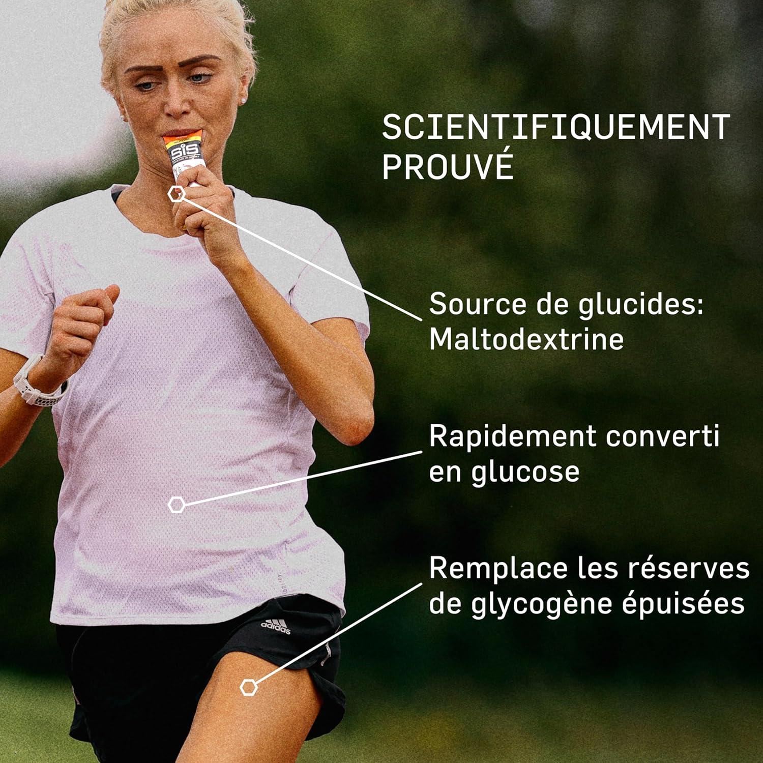 imageScience in Sport GO Gel Sport nergtique Isotonique 7 x 60ml Vegan 22g de Glucides Bon Fournisseur dnergie Alternative Optimale aux Boissons IsotoniquesLot de 5