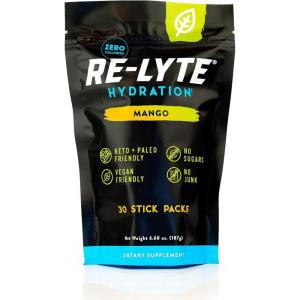 REDMOND Re-Lyte Hydratio Lot de 30 paquets de poudre électrolyte pour boisson (Mango)