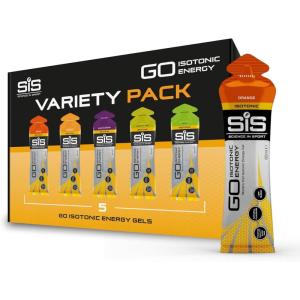 Science in Sport GO Gel Sport Énergétique Isotonique 7 x 60ml Vegan – 22g de Glucides, Bon Fournisseur d&rsquo;Énergie, Alternative Optimale aux Boissons Isotoniques(Lot de 5)