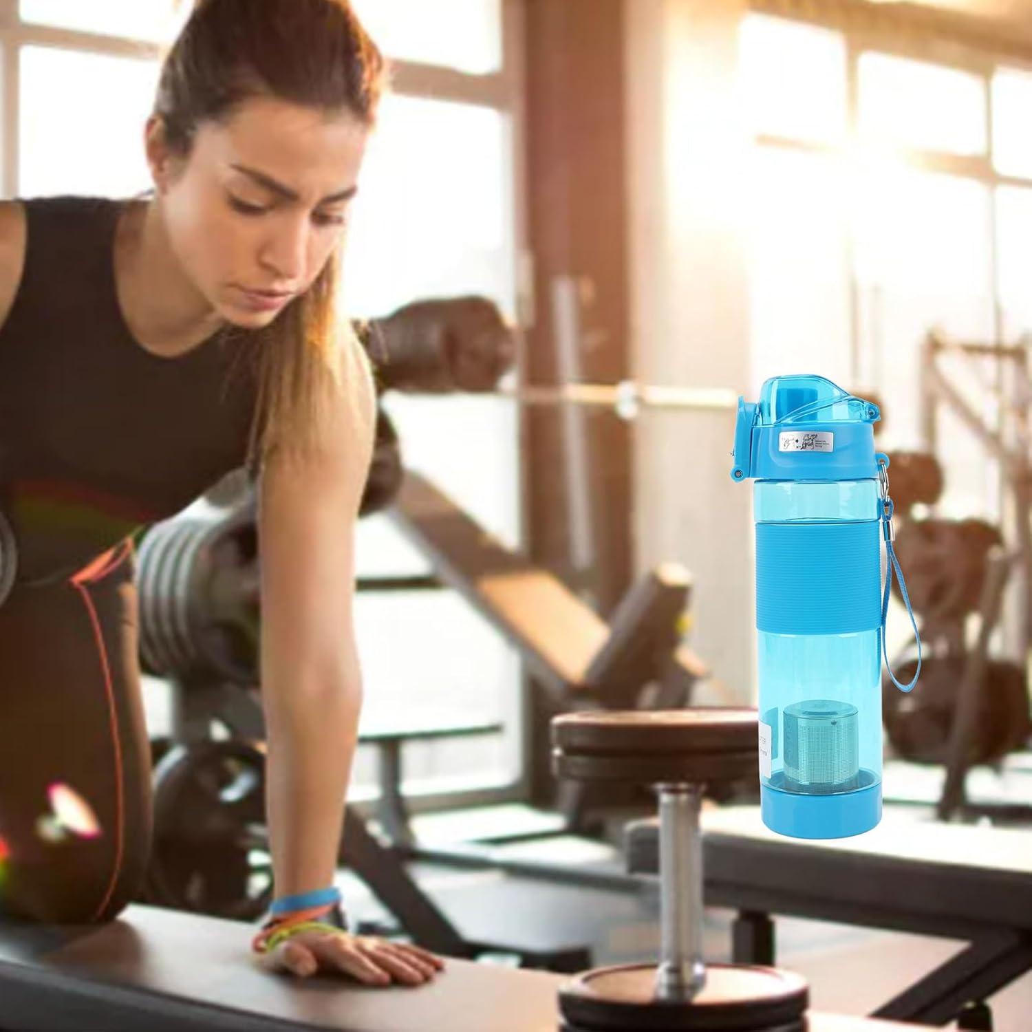 imageGeneric Bouteille deau Hydrogne lpreuve des Fuites 304 Filtre Alcalin en Acier Inoxydable pour le Bientre et la vitalit pour lexercice CafCiel Bleu