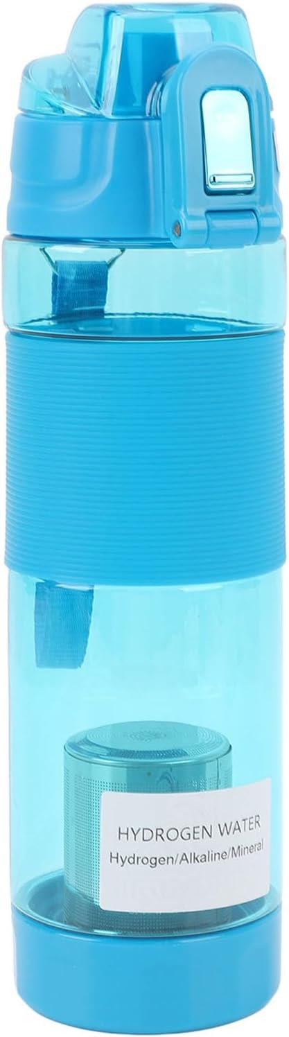 imageGeneric Bouteille deau Hydrogne lpreuve des Fuites 304 Filtre Alcalin en Acier Inoxydable pour le Bientre et la vitalit pour lexercice CafCiel Bleu